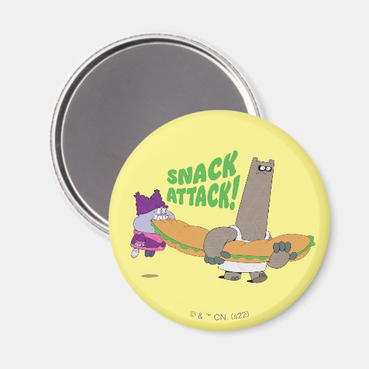 Chowder en Shnitzel Magneet (Voorkant / Achterkant)