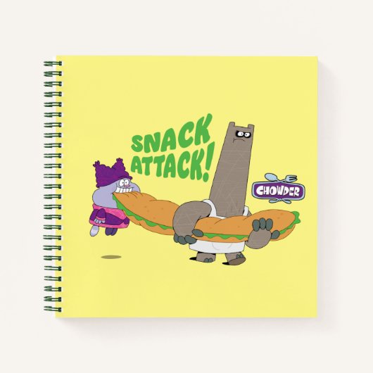 Chowder en Shnitzel Notitieboek (Voorkant)