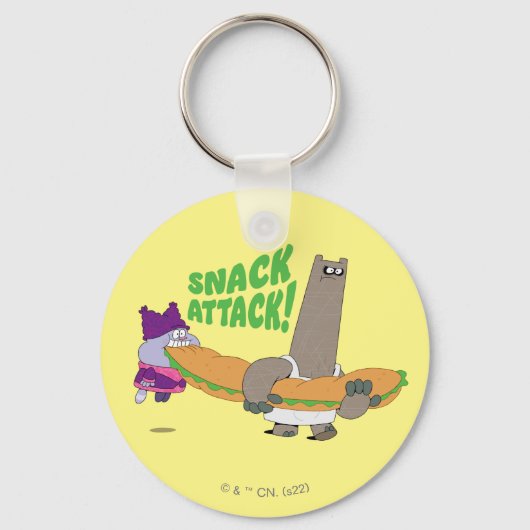 Chowder en Shnitzel Sleutelhanger (Voorkant)