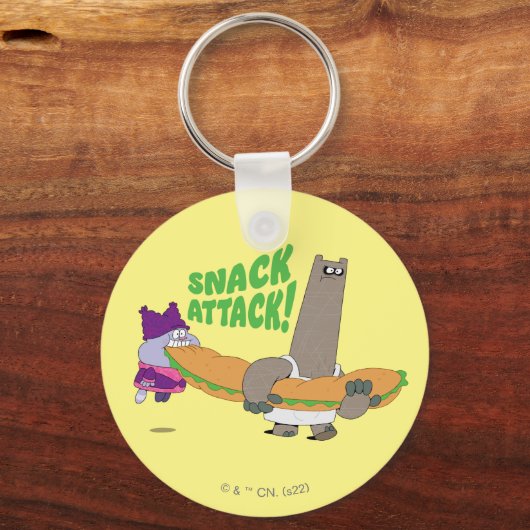 Chowder en Shnitzel Sleutelhanger (Voorkant)