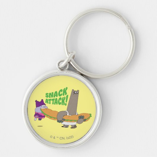 Chowder en Shnitzel Sleutelhanger (Voorkant)