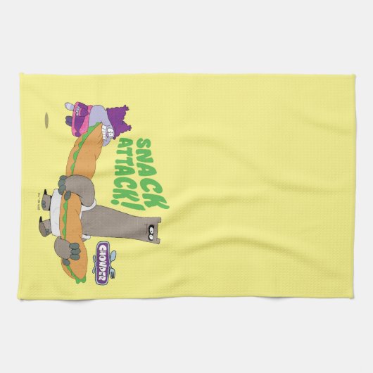 Chowder en Shnitzel Theedoek (Horizontaal)