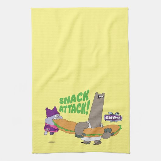 Chowder en Shnitzel Theedoek (Verticaal)