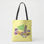 Chowder en Shnitzel Tote Bag (Voorkant)