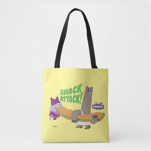 Chowder en Shnitzel Tote Bag (Voorkant)