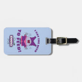 Chowder met vork en mes bagagelabel (Voorkant horizontaal)