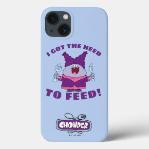 Chowder met vork en mes Case-Mate iPhone case