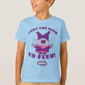 Chowder met vork en mes t-shirt (Voorkant)