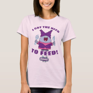 Chowder met vork en mes t-shirt