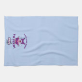 Chowder met vork en mes theedoek (Horizontaal)