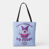Chowder met vork en mes tote bag (Achterkant)