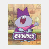 Chowder Waving Fleece Deken (Voorkant)