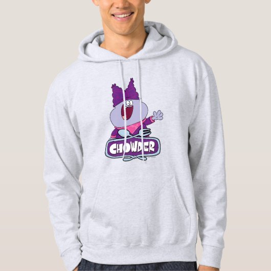 Chowder Waving Hoodie (Voorkant)