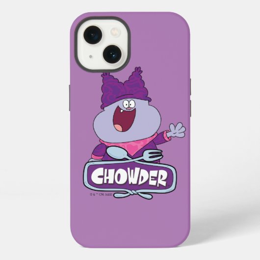 Chowder Waving iPhone Hoesje (Achterkant)