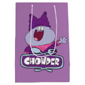 Chowder Waving Medium Cadeauzakje (Achterkant)