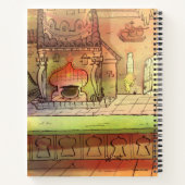 Chowder Waving Notitieboek (Achterkant)