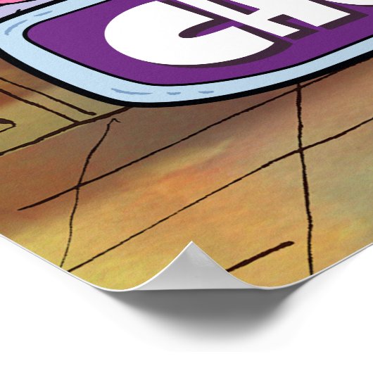 Chowder Waving Poster (Hoek)