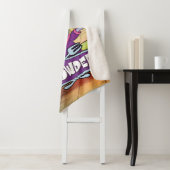 Chowder Waving Sherpa Deken (In situ)