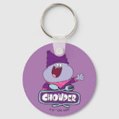 Chowder Waving Sleutelhanger (Voorkant)