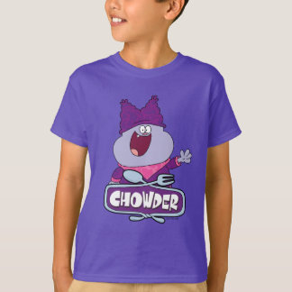 Chowder Waving T-shirt