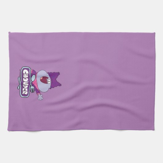 Chowder Waving Theedoek (Horizontaal)