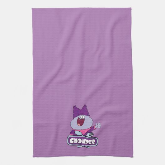 Chowder Waving Theedoek (Verticaal)