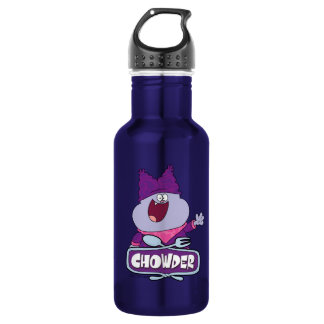 Chowder Waving Waterfles