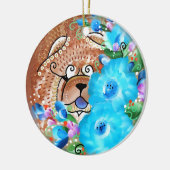 CHOWLIDAY IN KAUAI KERAMISCH ORNAMENT (Links)