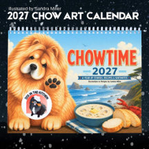 CHOWTIME 2027 • GROOT • Chow Art • Sandra Miller