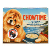 CHOWTIME 2027 • GROOT • Chow Art • Sandra Miller Kalender (Hoes)