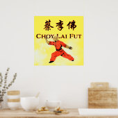 Choy Lai Fut Poster (Keuken)