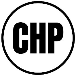 CHP - Circle Hot Springs Klassieke ronde Sticker