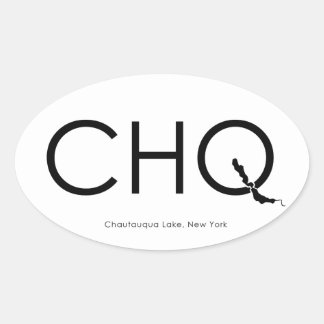 CHQ ovale Sticker