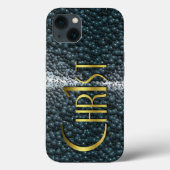 Chr1st - Goud op stalen bubbels Case-Mate iPhone Case (Achterkant)