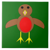Chridtmas Robin Tegel Tegeltje (Voorkant)