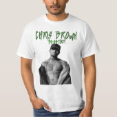 Chris 1111 Tour 2024 T-shirt Bruin 2024 (Voorkant)