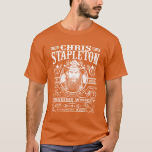 Chris Arts Stapleton Zanger Outfits Muziek Outlaws T-shirt