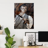 Chris Bayer, Fiddle Player Poster (Thuiskantoor)