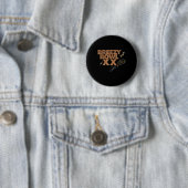 Chris Breezy XX 2025 Ronde Button 5,7 Cm (In situ)
