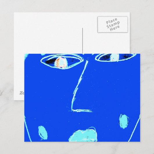 chris briefkaart (Voorkant / Achterkant)