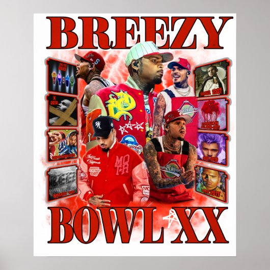 chris brow poster (Voorkant)