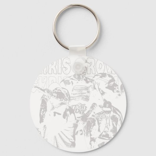 Chris Brown Bootleg B& Sleutelhanger (Voorkant)