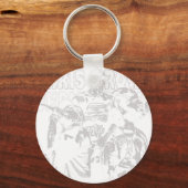 Chris Brown Bootleg B& Sleutelhanger (Voorkant)