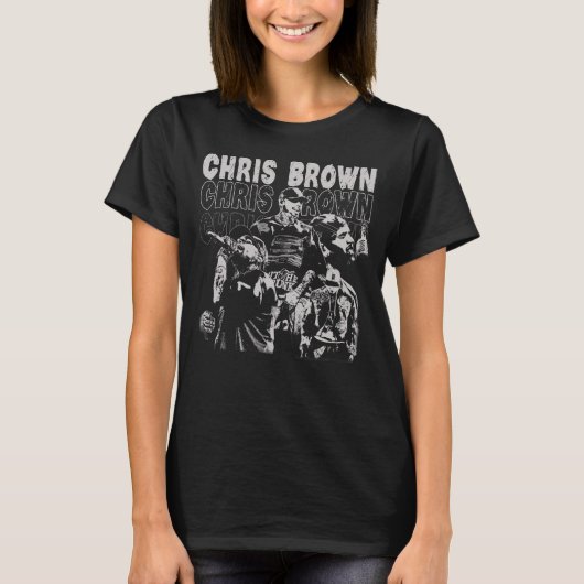Chris Brown Bootleg B& T-shirt (Voorkant)