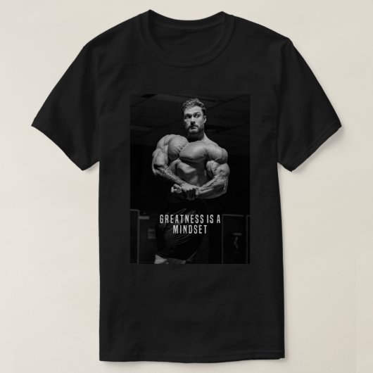 CHRIS BUMSTEAD - CBUM MOTIVATIONAL QUOTE T-SHIRT (Design voorkant)