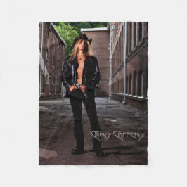 Chris Caffery Alley Full Shot Fleece Blanket