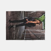 Chris Caffery Alley Full Shot Fleece Blanket Deken (Voorkant (Horizontaal))