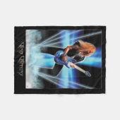 Chris Caffery Blue Art Fleece Blanket Deken (Voorkant (Horizontaal))