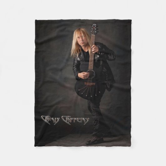 Chris Caffery met Babicz Guitar Fleece Blanket Deken (Voorkant)