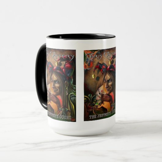 Chris Caffery - Mok van de rechtbank van Jester (Voorkant links)